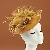 tanie Fascynatory i kapelusze-kapelusz na przyjęcie herbaciane - 2025 kapelusz na przyjęcie herbaciane Kentucky Derby z lat 20. XX wieku nakrycie głowy dla kobiet i dziewcząt