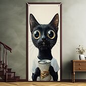 billige Dørdeksler-Morsomme Dyre Dørdekorasjoner Dørdeksler Syng Hval Dørteppe Dørgardin Dekorasjon Bakgrunn Innendørs/Utendørs Dørbanner Forsidegård