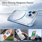 levne Pouzdra pro iPhone-telefon Carcasă Pro iPhone 16 Pro Max Plus iPhone 15 Pro Max Plus iPhone 14 13 12 Pro Max Plus Zadní kryt Magnetické Podpora bezdrátového nabíjení Nárazuvzdorné Retro PC