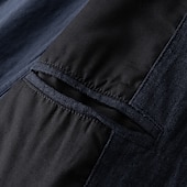 abordables Vêtements d&#039;extérieur élites pour hommes-Homme Veste blazer École Formel Mariage Élégant Chaud Printemps Automne Lin Couleur Unie Épaissir Boutonnage simple deux boutons veste Noir bleu marine