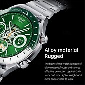 abordables Relojes inteligentes-Reloj inteligente de 1 pulgada smartwatch reloj de fitness reloj para correr Bluetooth compatible con Android iOS hombre impermeable manos libres rastreador de pasos caja de reloj de 40mm IP 67