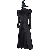 abordables Déguisements pour femmes-Sorcière Glinda Robe Costume de cosplay Tenues Nuit de Walpurgis Cosplay Cosplay de Film for Femmes Adulte Carnaval Mascarade Mardi Gras Performance Soirée Scène