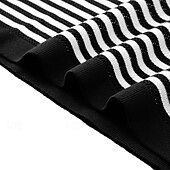 cheap Men&#039;s Printed Polo-Men&#039;s Polo Knit Polo Sweater Business Casual Lapel Short Sleeve Formal Stripes Buttons Summer Black Light Green Dark Green Brown Polo