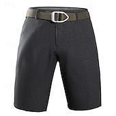 cheap Dress Shorts-Men&#039;s Shorts Dress Shorts Summer Shorts Casual Shorts Golf Shorts Button Up Multi Pocket Plain Comfort Wearable Knee Length Outdoor Sport Daily Fashion Casual Black Navy Blue