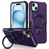 Недорогие Чехлы для iPhone-телефон Кейс для Назначение iPhone 16 Про Макс Плюс Айфон 15 Про Макс Плюс iPhone 14 13 12 11 Pro Max Plus Кейс на заднюю панель со стендом Защита от удара Ретро ТПУ