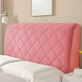 billige Sengetøy tilbehør-Tykkere sengegavl trekk quilted sengegavl trekk tvilling/dronning/full/konge fløyel støvbeskyttende sengegavl beskyttelsestrekk soveromsdekorasjon