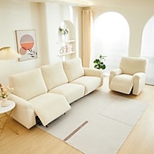 baratos Cobertura de Sofa-capa de sofá reclinável antiderrapante massagem capa de sofá preguiçoso menino capa de sofá de assento único com tudo incluído capas de poltrona