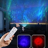 お買い得  スターギャラクシープロジェクターライト-Bluetooth 星空プロジェクター – 宇宙飛行士 &amp;馬が走る夜の光、まばゆい雰囲気のランプ