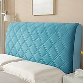 billige Sengetøy tilbehør-Tykkere sengegavl trekk quilted sengegavl trekk tvilling/dronning/full/konge fløyel støvbeskyttende sengegavl beskyttelsestrekk soveromsdekorasjon