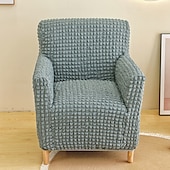 levne Cover Futon Sofa-potah na křeslo vana potah na křeslo žakár ve tvaru T do obývacího pokoje ložnice kancelář elastické potahy na pohovku pro jednu pohovku domácí barový pult