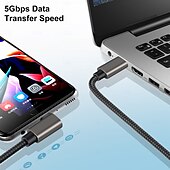 cheap Cell Phone Cables-VR Link Cable 3m Compatible with Quest2/Pico 4 Accessories and PC/Steam VR High Speed PC Data Transfer USB 3.0 to USB C Cable for VR Headset and Gaming PC