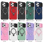 levne Pouzdra pro iPhone-telefon Carcasă Pro iPhone 16 Pro Max Plus iPhone 15 Pro Max Plus iPhone 14 13 12 11 Pro Max Plus Zadní kryt se stojánkem Magnetické Podpora bezdrátového nabíjení Retro PC