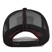 preiswerte Baseballkappe für Herren-Herren Cap Basecap Sonnenhut Kappe Mesh-Kappe Schwarz Blau Baumwolle Einstellbar Modisch Freizeitskleidung Festival Fische Lässig / Alltäglich