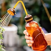 economico attrezzi da giardino-annaffiatoio con doccetta staccabile - ugello lungo flessibile, grilletto a pressione, irrigatore per piante in plastica trasparente per interni &amp;giardinaggio all&#039;aperto
