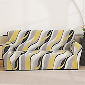 cheap Sofa Cover-Bohemian Print Dustproof All-powerful Slipcovers Stretch Sofa Cover Super Soft Fabric Couch Cover with One Free Boster Case(Chair/Love Seat/3 Seats/4 Seats)