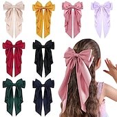 cheap Hair Clips-Kids Girls&#039; Hair Accessories Hairclip Active Sweet Birthday Casual Solid Color 1 2