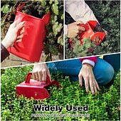 お買い得  ガーデンハンドツール-ベリー摘み器、ベリー摘み器と熊手、金属製のコームと人間工学に基づいたハンドルでベリー摘みが簡単にできるもの、ブルーベリー、リンゴンベリー、ハックルベリー用のブルーベリー熊手スコップ
