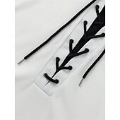 cheap Men&#039;s Casual T-shirts-Men&#039;s Henley Shirt Tee Short Sleeve Shirt Tee Top Short Sleeve Crewneck Summer Color Block Solid / Plain Color Fashion Designer Fashion Vacation Street Going out Wine Black White Top Tee for Men