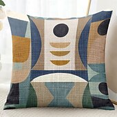abordables style abstrait-Housse de coussin décoratif abstrait 1PC Housse de coussin carrée douce pour canapé literie pour chambre salon fauteuil