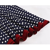 cheap Dresses-Retro Vintage 1950s Dress Swing Dress Polka Dot Women&#039;s Carnival Masquerade Daily Wear Bachelorette Party Adults&#039; Dress Homecoming Dresses