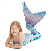 abordables Maillot de bain sirène-Enfants Fille Maillots de bain sirène Maillot de bain Vacances Plage Balance Vacances Tropique Maillots de bain 4 ans et + Eté Rose Claire Rose Claire