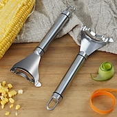 cheap Camp Kitchen-1Pc Durable Corn Kernel Peeler - Portable Outdoor Corn Stripper for Long-Lasting Use and Easy Cleaning