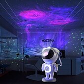 お買い得  スターギャラクシープロジェクターライト-Bluetooth 星空プロジェクター – 宇宙飛行士 &amp;馬が走る夜の光、まばゆい雰囲気のランプ