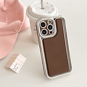 Χαμηλού Κόστους iPhone Θήκες-τηλέφωνο tok Για iPhone 16 Pro Max Plus iPhone 15 Pro Max Plus iPhone 14 13 12 11 Pro Max Plus Mini Πίσω Κάλυμμα Ανθεκτική σε πτώσεις Ρετρό TPU Επιμετάλλωση