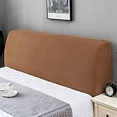 baratos Acessórios de cama-Capas de Cabeceira Slipcover Stretch Protetor Anti-Pó