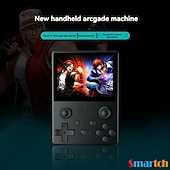 economico Console per videogiochi-lettori di videogiochi portatili retrò console per videogiochi gamepad macchina da gioco tascabile sistema linux x5