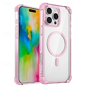 levne Pouzdra pro iPhone-telefon Carcasă Pro iPhone 16 Pro Max Plus iPhone 15 Pro Max Plus iPhone 14 13 12 Pro Max Plus Zadní kryt Magnetické Podpora bezdrátového nabíjení Nárazuvzdorné Retro PC