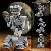 billiga Byggleksaker-johnny 5 robotbyggsats johnny five robotmodellstam och pedagogisk presentset för pojkar 8-14(313 st)