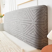 billiga Sängkläder Tillbehör-Stretch sänggavelöverdrag slipcover enfärgad dammskyddande sänggavel skydd överdrag