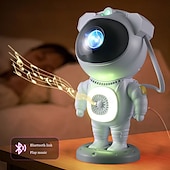 お買い得  スターギャラクシープロジェクターライト-Bluetooth 星空プロジェクター – 宇宙飛行士 &amp;馬が走る夜の光、まばゆい雰囲気のランプ
