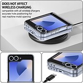 お買い得  サムスン用ケース-電話 ケース 用途 サムスンのギャラクシー Zフリップ6 Z Flip 5 バックカバー 耐衝撃 レトロ風 仕上げ PC