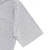 preiswerte Basic-T-Shirts-Herren T Shirt T-Shirt V-Ausschnitt T-Shirt Kurzarm V Ausschnitt Ganzjahres Einfach Mode Designer Basic Urlaub Straße Ausgehen Wein Schwarz Weiß Top T-Shirt für Herren