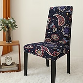 cheap Dining Chair Cover-Arrival Super Fit Stretch Removable Washable Short Dining Chair Protector Cover Seat Slipcover for Hotel Dining Room Ceremony Banquet Wedding Party