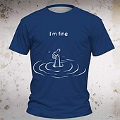 tanie Wizja 3D i geometria chłopca-Dla chłopców 3D Graficzny Litera Podkoszulek T-shirt Krótki rękaw Lato Wiosna Moda Podstawowy Dzieci 4-12 lat Półgolf Na zewnątrz Codzienny Regularny
