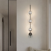 cheap Pendant Lights-Modern Minimalist Wall Sconce Globe Design for Bedroom Lighting 220-240V
