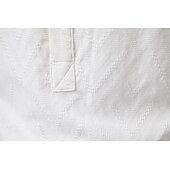 economico Camicie Popover da Uomo-Per uomo Camicia Camicia popover Camicia estiva Maglietta informale Camicia da spiaggia Camicia con bottoni Nero Bianco Albicocca Manica lunga Jacquard Tinta unita / tinta unita A fascia Da mare