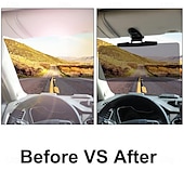cheap Car Sun Shades &amp; Visors-Car Sun Visor Universal Anti-Glare Polarized Car Visor Extension Sun Blocker Protects From Stray Light Snow Blindness And UV Rays