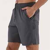 preiswerte Aktive Herren-Shorts-Herren Sportliche Shorts Shorts Kurze Hosen Kurze Sporthose Kurze Sporthose Sport Shorts Tasche Kordelzug Elastische Taille Glatt Komfort Schnelltrocknend Kurz Sports Outdoor Täglich Ausgehen Modisch