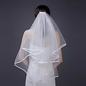 economico Accessori-FUTURA SPOSA Halloween Velo da sposa con pettine Accessori per la festa di addio al nubilato Adulti Per donna Halloween Carnevale Matrimonio Addio al nubilato Addio al Nubilato Costumi di Halloween