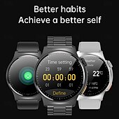 Χαμηλού Κόστους Smartwatch-696 QW49 Εξυπνο ρολόι 1.39 inch Έξυπνο ρολόι Bluetooth ΗΚΓ + PPG Βηματόμετρο Υπενθύμιση Κλήσης Συμβατό με Android iOS Γυναικεία Άντρες Κλήσεις Hands-Free Υπενθύμιση Μηνύματος IP 67 Θήκη ρολογιού 47mm
