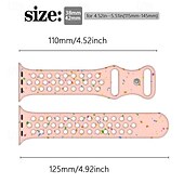 رخيصةأون عصابات Apple Watch-حلقة فردية متوافق مع Apple Watchband 38 مم 40 مم 41 مم 42 مم 44 مم 45 مم 49 مم قابل للتعديل سيليكون استبدال حزام الساعة إلى iwatch Series 9 8 7
