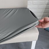 levne potah na židli-voděodolné potahy na jídelní židle pu kožené potahy na židle bez zadních potahů snímatelný omyvatelný chránič židle