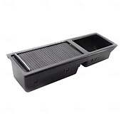 cheap Car Organizers-Center Console Storage Trays Mounting Replacement for E46  Series 99-05 OEM 51168217953 Center Console Storage