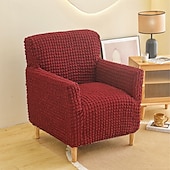 levne Cover Futon Sofa-potah na křeslo vana potah na křeslo žakár ve tvaru T do obývacího pokoje ložnice kancelář elastické potahy na pohovku pro jednu pohovku domácí barový pult
