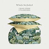 cheap 100% Cotton-100% Cotton Duvet Cover Set Tree Pattern Set Soft 3-Piece Luxury Bedding Set Home Decor Gift King Queen Duvet Cover