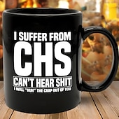billiga Muggar och koppar-jag lider av chs kaffemugg svart retro vintage keramisk mugg med grafisk design 12oz/330ml perfekt present till musikälskare gitarrister och bandmedlemmar